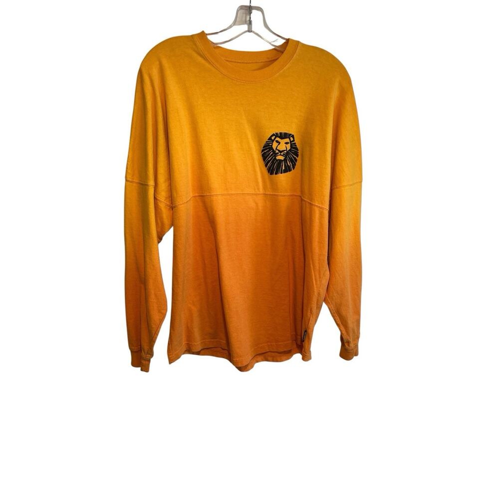 Spirit Jersey Small Yellow The Lion King Broadway Long Sleeve
